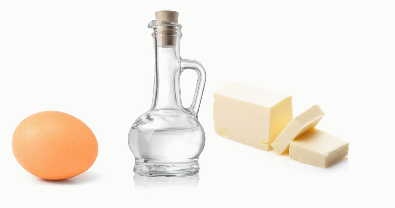 egg vinegar and foot fungus oil